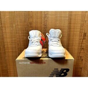 New Balance MW575WT Walking Shoe Men's Wide 7 2E White Leather